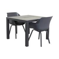 VDG Sophie Element antraciet|Kings 100 cm. tuinset - 3-delig