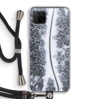Snøfall: Huawei P40 Lite Transparant Hoesje met koord