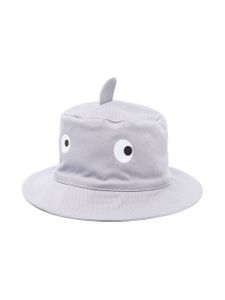 Stella McCartney Kids bob Shark en coton - Gris