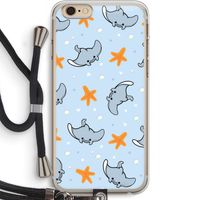 Manta: iPhone 6 PLUS / 6S PLUS Transparant Hoesje met koord