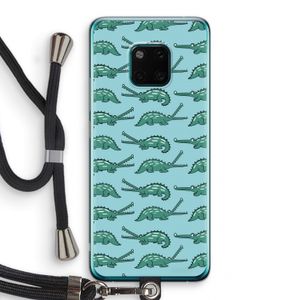 Kroko: Huawei Mate 20 Pro Transparant Hoesje met koord