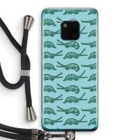 Kroko: Huawei Mate 20 Pro Transparant Hoesje met koord