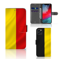 Apple iPhone 11 Pro Max Bookstyle Case Belgische Vlag