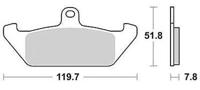 TRW remblokken "mcb 563