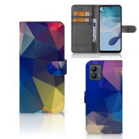 Motorola Moto G53 | Book Case | Polygon Dark