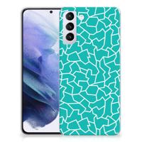 Samsung Galaxy S21 Plus | Hoesje maken | Cracks Blue