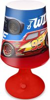 Disney tafellamp Cars jongens 18 cm rood/blauw - thumbnail