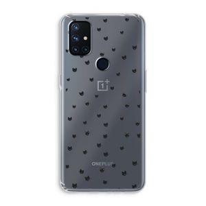 Kleine kattenkopjes: OnePlus Nord N10 5G Transparant Hoesje