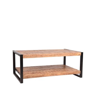 LABEL51 Salontafel Brussels - Naturel - Mangohout - 110x70 cm