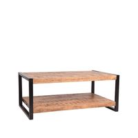 LABEL51 Salontafel Brussels - Naturel - Mangohout - 110x70 cm - thumbnail