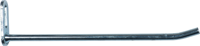 Connex enkele haak gebogen 46x200x7mm vz - dy270401