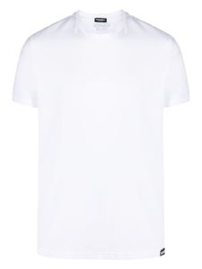 DSQUARED2 t-shirt en coton à patch logo - Blanc