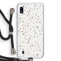 Terrazzo N°14: Samsung Galaxy A10 Transparant Hoesje met koord