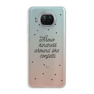 Confetti: Xiaomi Mi 10T Lite 5G Transparant Hoesje
