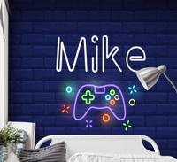 Fotobehang Aangepaste naam playstation