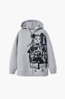 Bedrukte sweatshirt met rits M. Christian Lacroix - BLACK - L
