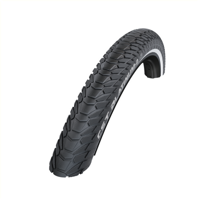 CST buitenband platinum e (1mm anti-lek) kleur: zwart met reflectie maat: 28x1.60, etrto 42-622