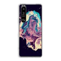 Cosmic Silence: Sony Xperia 1 III Transparant Hoesje