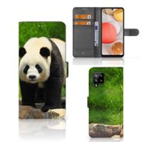 Samsung Galaxy A42 5G | Telefoonhoesje | Met pasjeshouder | Panda Samsung Galaxy A42 5G | Telefoonhoesje | Met pasjeshouder | Panda