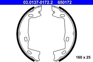 Remschoenset, parkeerrem 03013701722