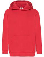 Fruit Of The Loom F421NK Kids´ Classic Hooded Sweat - Red - 140 - thumbnail