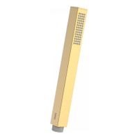 Staafhanddouche Tres Cuadro | 1 Stand | Vierkant | 24k Goud mat