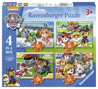 Ravensburger puzzel 4 1in 1 12-16-20-24 stukjes Paw Patrol - thumbnail