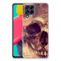 Silicone Back Case Samsung Galaxy M53 Skullhead - thumbnail