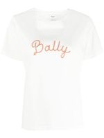 Bally t-shirt en coton à logo brodé - Tons neutres - thumbnail