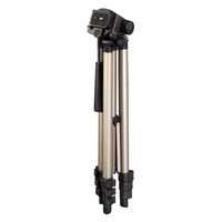 Hama Tripod 1/4 inch Werkhoogte: 42.5 - 125 cm Champagne Incl. tas, Waterpas - thumbnail