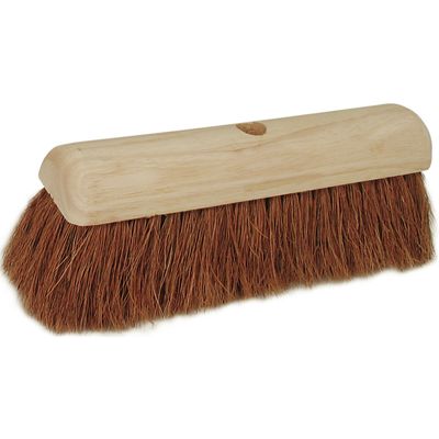 Bezemkop binnen - bruin - FSC hout/kokos - 30 cm