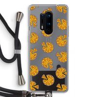 You Had Me At Pizza: OnePlus 8 Pro Transparant Hoesje met koord