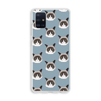 It's a Purrr Case: Galaxy A51 4G Transparant Hoesje
