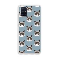 It's a Purrr Case: Galaxy A51 4G Transparant Hoesje