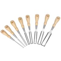 Steekbeitelset Sweatheart 8-delig 750 series Stanley 1-16-793