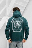 Malelions Compass Hoodie Heren Groen - Maat L - Kleur: Groen | Soccerfanshop