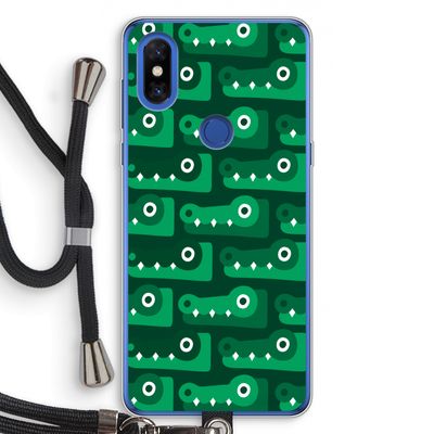 Crocs: Xiaomi Mi Mix 3 Transparant Hoesje met koord