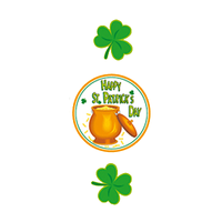 Patricks Day hang decoratie - thumbnail