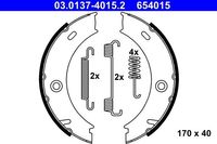 Remschoenset, parkeerrem 03013740152