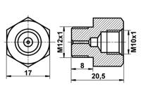 Adapter, remleiding ATE