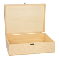 Playwood Grote houten opbergkist