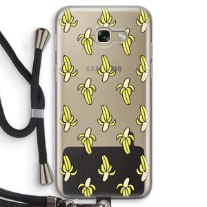Bananas: Samsung Galaxy A5 (2017) Transparant Hoesje met koord