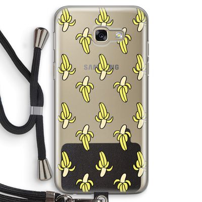 Bananas: Samsung Galaxy A5 (2017) Transparant Hoesje met koord