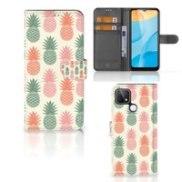 OPPO A15 Book Cover Ananas - thumbnail