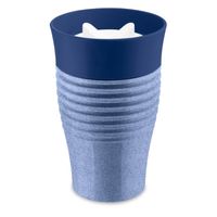 Koziol - Herbruikbare Koffiebeker, 0.4 L, Organic Blauw - Koziol Safe To Go - thumbnail