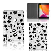 Tablettasje iPad 10.2 2019 | iPad 10.2 2020 | 10.2 2021 Silver Punk