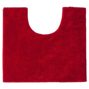 Sealskin Doux Toiletmat 45x50 cm Polyester Donkerrood