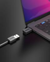 Sitecom AD-1010 tussenstuk voor kabels USB-A USB-C Zwart, Grijs - thumbnail