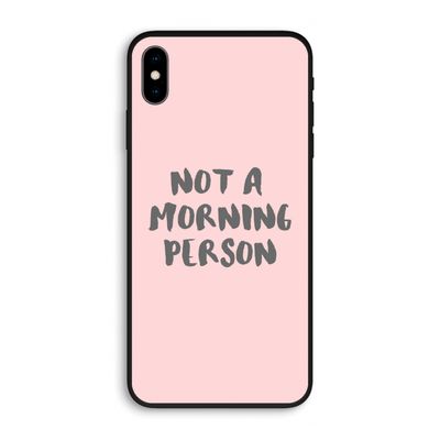 Morning person: iPhone XS Max Biologisch afbreekbaar hoesje