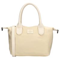 Charm London Handtas / Schoudertas Buckingham Mono Cream